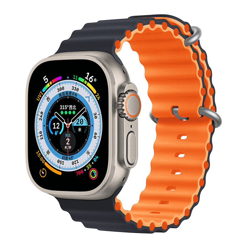 Ocean Strap For Apple Watch Series 11 /10 /9 /8 /7 /SE /6 /5 /4 /3 /2 /1 Ultra 2 /3 Wristband Replacement Band 38mm 40mm 41mm 42mm 44mm 45mm 46mm 49mm Ocean Strap For Apple Watch Series 11 /10 /9 /8 /7 /SE /6 /5 /4 /3 /2 /1 Ultra 2 /3 Wristband Replacement Band 38mm 40mm 41mm 42mm 44mm 45mm 46mm 49mm